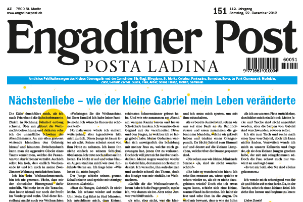 Buchcover Nächstenliebe - wie der kleine Gabriel mein Leben veränderte